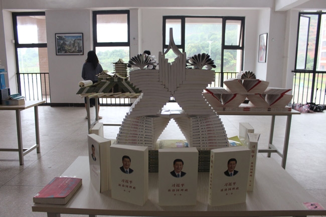 图五一等奖《以思想为墙，筑就幸福之家园》寓意：灵感来源于毛主席的“星星之火可以燎原，愿我们每个人都能为我们的家园奉献光和热，积水成渊，积土成山，让我们的家园充满希望！.JPG